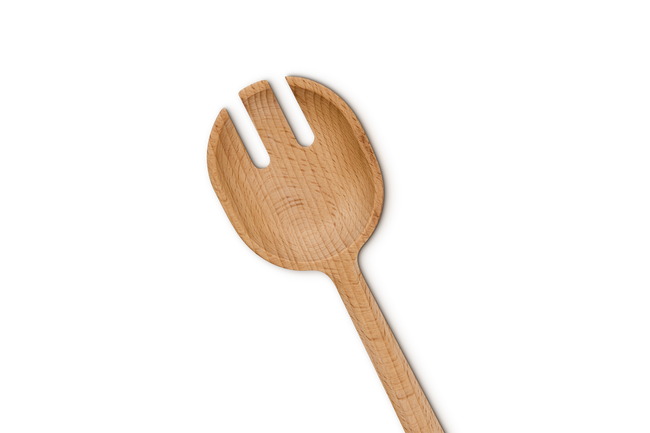 Signature Beech Wood Serving Fork image number 4